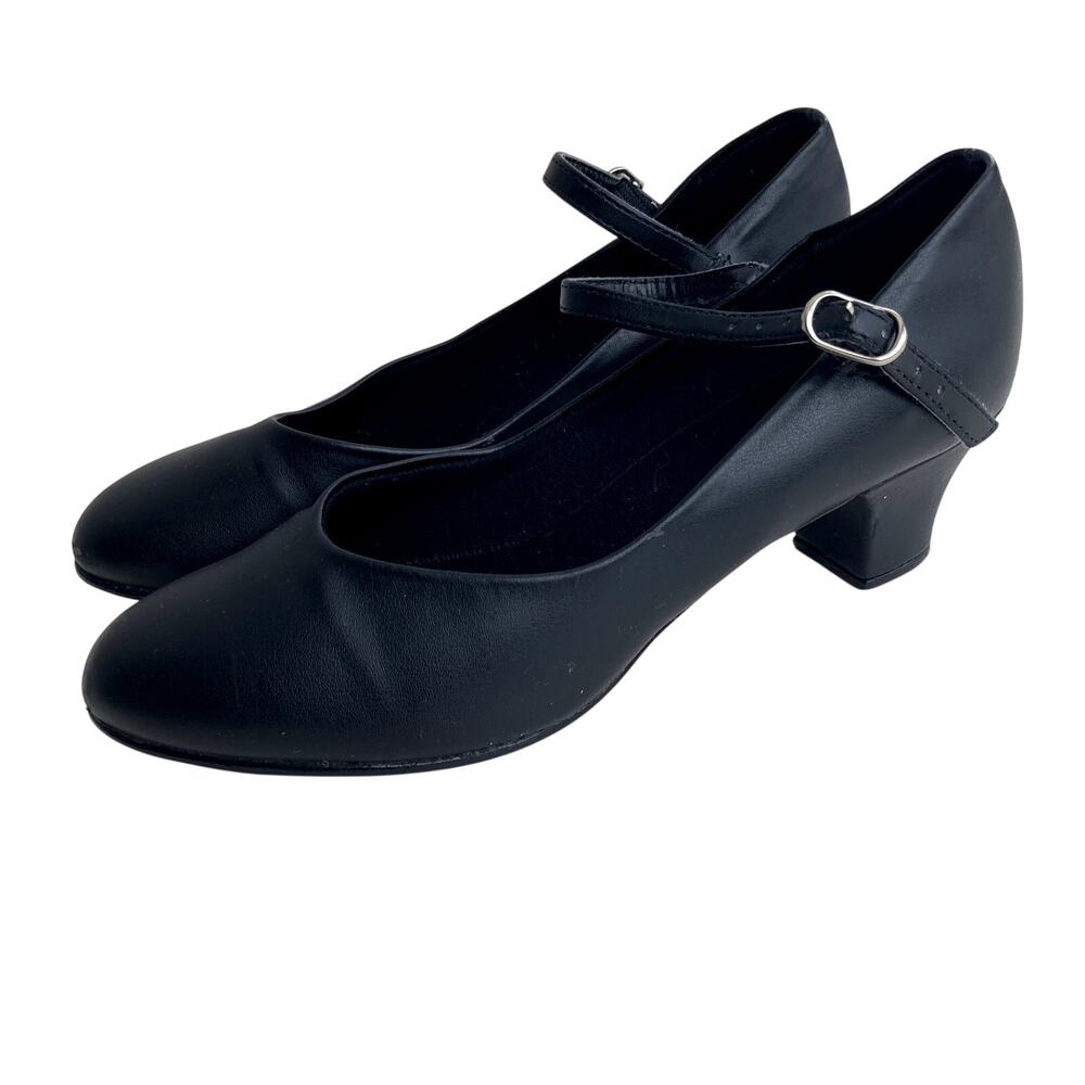 So Danca Celine CH50 1.5" Heel Character Shoe with Leather Sole 5.5 Medium